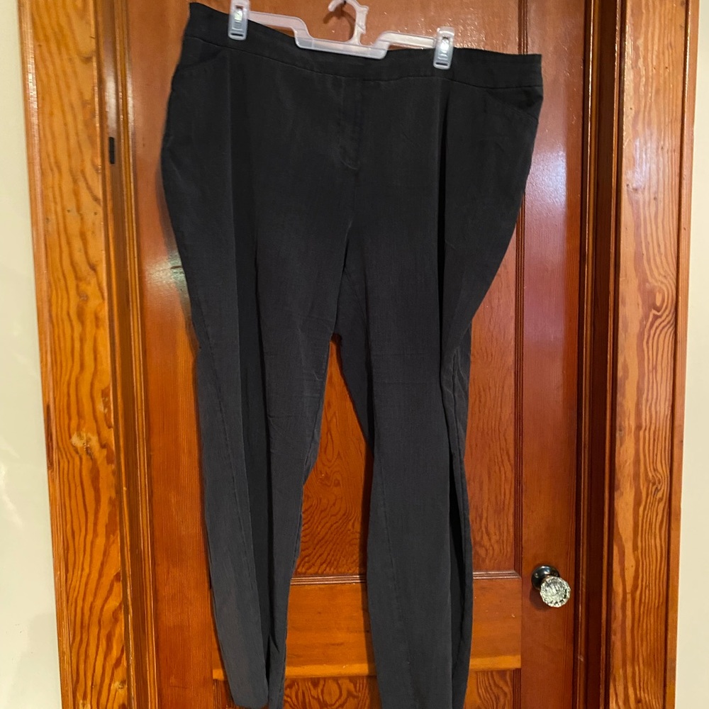 Women’s size 24 TALL Gray Dress Pants -Avenue
